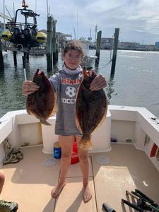  Flounder Caught in Brigantine, NJ